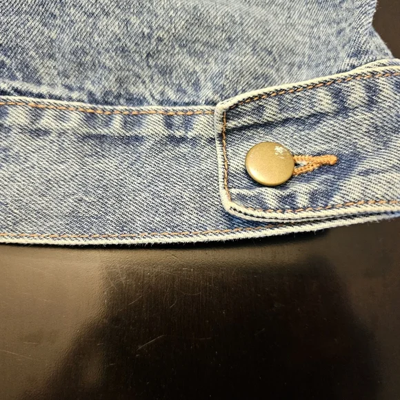 Nickelodeon Denim Cartoon Trucker Button Down Jacket Size 3X